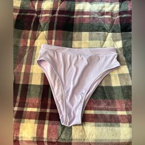 Never been worn high waisted bathing suit